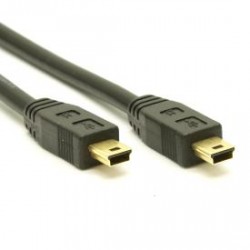 Câble USB mini B mâle